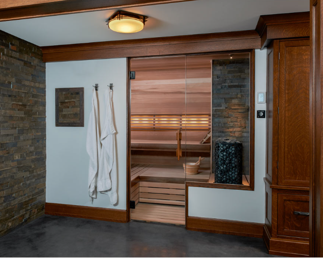 Permanently-Installed Saunas