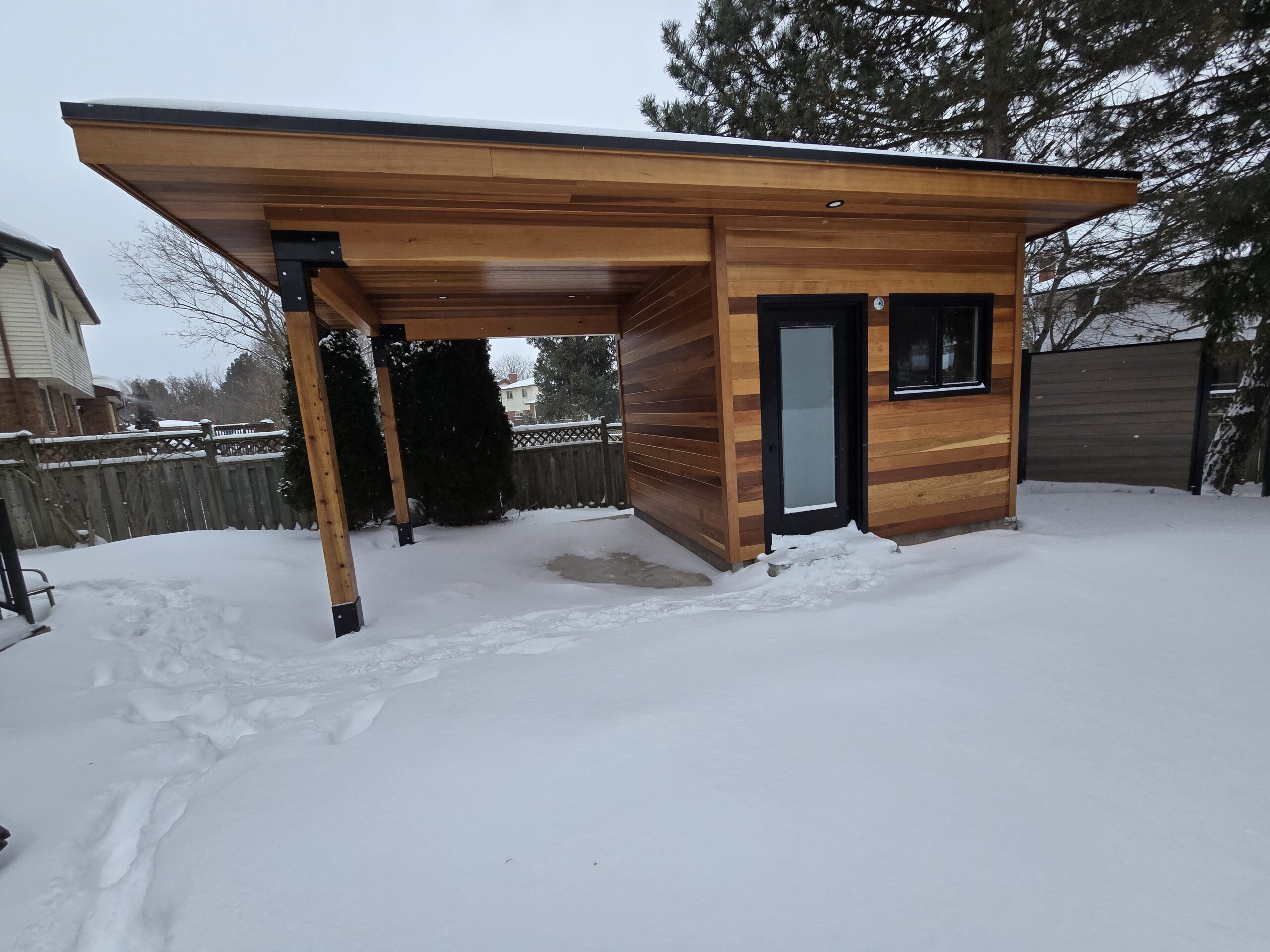 Pool house in guelph